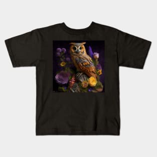 Terracotta Owl Kids T-Shirt